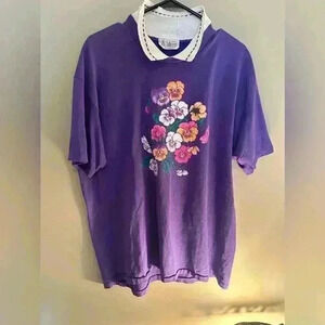 Cracker Barrel Vintage Collared Shirt Size Large